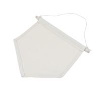 SHINEOFI Bannière Murale Toile Unie pour Épingle Émaillée Support Daffichage Suspendu pour Décoration DIY pour Chambre Denfant Style Couleur Naturelle S