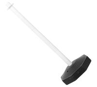 SHINEOFI Barrière de Sécurité Routière Remplissable, Poteau de Délimitation Mobile pour Chantier et Parking, Colonne d'Isolation Résistante aux Impacts