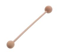 SHINEOFI Bâton de Modelage Bois pour Poterie Outil de Sculpture et Embossage Argile Manche Long Ergonomique Outil Résistant pour Façonnage Précis des Bords et Modelage Rapide Fournitures