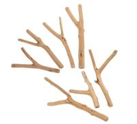 SHINEOFI Bâtonnets de Bois Flotté Naturel pour Loisirs Créatifs, Décoration Aquarium, Branches Décoratives Uniques, Petit Bois Flotté Poli la Main, pour Vases et Bricolage Artistique