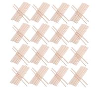 SHINEOFI Bâtonnets De Bûches Faits À La Main Décorations De Gâteaux Chevilles Artisanales Chevilles En Bois Artisanales À Faire Soi-Même Tiges En
