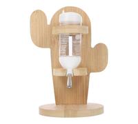 SHINEOFI Biberon pour Rongeurs Transparent Distributeur Eau Automatique pour Chinchilla et Petits Animaux avec Support Vertical Facile à Utiliser et Observer Le Niveau Couleur Aléatoire