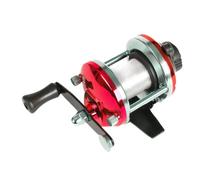 SHINEOFI Bobineur de Ligne de Pêche à Tambour 3, 5 1 Rouge 0, 28mm 50 M
