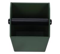 SHINEOFI Boîte à Café Espresso Verte Forêt Bac Antichoc Amovible Base Antidérapante Grosse Capacité pour Collecte de Résidus de Café Accessoire Pratique pour Bar