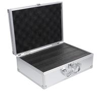 SHINEOFI Boîte à Outils Alliage Aluminium Robuste Mallette Portable de Rangement Résistante et Accessoire de Voyage Pratique pour Protection et Organisation des Outils Surface Lisse