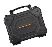 SHINEOFI Boîte à Outils de Sécurité Étanche et Résistante aux Chocs 32 CM Noire Mousse Haute Densité 5 L pour Rangement Drone Accessoires Numériques et Appareil Photo