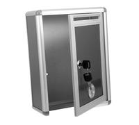 SHINEOFI Boîte Aux Lettres Murale Verrouillable Boîte De Collecte Pour Courrier Extérieure