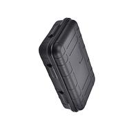SHINEOFI Boîte Boîtier Étanche Camping Étalant Mallette à Outils Électriques Stockage Extérieur Cas De Plein Air Survie Étui Rigide Étanche Étui De Rangement Étanche Noir
