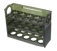 SHINEOFI Boîte De Conservation Œufs Pour Réfrigérateur Casier à Œufs à Couches Support De Stockage Pour Porte De Réfrigérateur