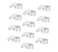 SHINEOFI Boîte de Dressage Olfactif pour Chien 12 Pcs 60 ML Aluminium Trous en Étoile Outil de Formation Olfactive Agility Équipement pour Petits Chiens