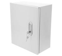 SHINEOFI Boîte de Jonction Électrique en Acier Inoxydable 250x300x140 Mm, Coffret Mural Étanche pour Distribution et Contrôle, Boîtier Métallique Robuste pour Usage Extérieur et Industriel