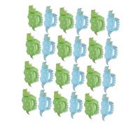SHINEOFI Boîtes à Bonbons Dinosaure 100 Pièces Boîte de Rangement Assortie Bleue et Verte Étui Léger pour Fêtes Anniversaire et Mariage Contenant Friandises et Petits Présents