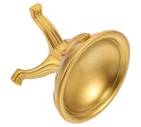 SHINEOFI Bol à Offrandes Multifonctionnel en Métal Doré Petit Bol d'Autel pour Prière et Contemplation Décoration Sacrée Compacte pour Rites Religieux et Cérémonies Spirituelles