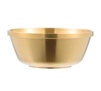 SHINEOFI Bol d'Eau Bouddhiste en Cuivre pour Offrandes 6X6X2.5Cm Décoration de Table et Utilisation en Temple