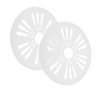 SHINEOFI Bouchon d'Essorage pour Machine à Laver 2Pcs Accessoire de Remplacement Couvercle d'Essorage Compatible Pièce de Rechange Multifonctionnelle pour Lave-Linge et Sèche-Linge