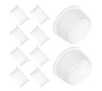 SHINEOFI Bouchons Ronds en Plastique Facile à Installer et Portable Lot de 10 pour Bac à Plantes Extérieur pour Jardin et Balcon