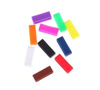 SHINEOFI Boucle de Bracelet de Montre en Silicone 10Pcs Accessoires de Montre Réglables Résistants à L'Usure Couleur Noir pour