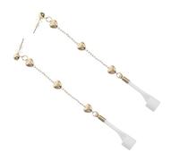 SHINEOFI Boucles d'Oreilles Pendantes Élégantes en Anti-Perte pour Femmes Accessoires pour Écouteurs Design Pratique pour Éviter la Perte des Écouteurs