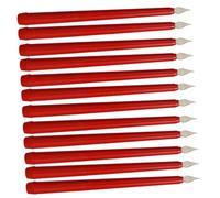 SHINEOFI Bougies Électriques LED Rouges Coniques 12 Pièces sans Flamme en Plastique pour Décoration Comptoir Chandelier Fêtes Anniversaires Mariage