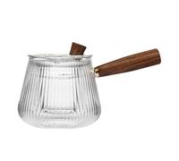 SHINEOFI Bouilloire à Thé en Verre Borosilicate, Infuseur Amovible | Grande capacité, compatible induction, avec verre résistant aux chocs pour préparer et servir le thé au quotidien