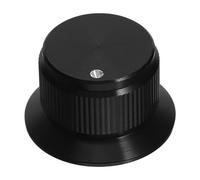 SHINEOFI Bouton De Volume Boutons De Contrôle Du Volume Audio En Aluminium Potentiomètre Rotatif Commutateur Pour Amplificateur De Studio De Théâtre Guitare Basse Avec Trou Rond De 6