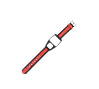 SHINEOFI Bracelet de Montre Chic Rechange Compatible avec Tomtom Runner Couleur Noir et Gris Accessoire