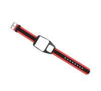 SHINEOFI Bracelet De Montre De Rechange Chic Accessoire Compatible Avec Tomtom Runner Rouge Et Noir