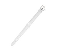 SHINEOFI Bracelet en cuir Regardez sangles pour bracelet de montre montres pour femmes montre délicate montre à la vache sangle de remplacement blanche
