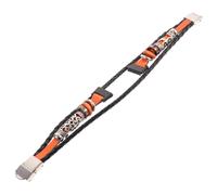 SHINEOFI Bracelet Montre Perles à Usure Compatible Band Facile à Installer Style Rétro Diy Noir Confortable pour Usage