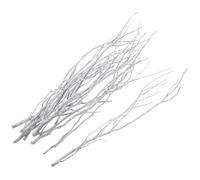 SHINEOFI Branches décoratives pour vases Hauts 10Pcs Blanc en Bois 50 cm Branches d'arbre pour Composition Florale Mariage Noël Couronne et DIY Maison