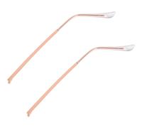 SHINEOFI Branches Métalliques Paire 1 de Remplacement pour Lunettes | Pièces Nécessaires pour Monture, Longueur Adaptée, Confort au Port, Métal et Résine