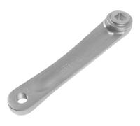 SHINEOFI Bras de Manivelle de Vélo Argenté Gauche Remplacement de Manivelle de Vélo Alliage D'aluminium Résistant à l'usure Facile à Installer et VTT Pièce de Rechange