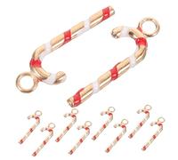 SHINEOFI Breloques Pendentifs De Noël En Alliage Mini, Bijoux Soi-même, Couleur Image Unique, Légers Et Résistants, Pour Loisirs Créatifs Et Fêtes De Noël