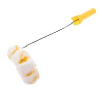 SHINEOFI Brosse à Tube à Arc Anti-incendie 4 Roues Manche, Brosse à Rouleau à Arc Pour Nettoyage De Conduits, Usage Professionnel Et Domestique,