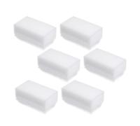 SHINEOFI Brosse Sensorielle pour Bébés 6pcs Blanche en Éponge et Pp, Facile à Saisir, Usage Polyvalent, Toilette Massage des Tout-petits la Maison Maternelle