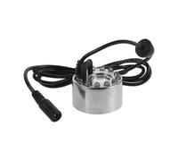 SHINEOFI Brumisateur d'eau Ultrasonique 12 LED, Atomiseur Ø46 Mm pour Fontaine et Bassin, Petite Machine à Brouillard Décorative pour Jardin, Intérieur et Extérieur, Humidificateur d'air