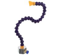 SHINEOFI Buse de Refroidissement avec Base Magnétique pour Tour et Fraiseuse Cnc, Tuyau Flexible en Plastique de 15,5mm pour Processus de Fraisage et Forage