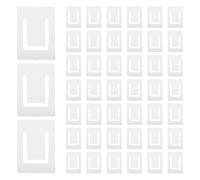 SHINEOFI Butée de Porte Charnière 90° Lot de 50 Clips Limiteur D’Angle pour Armoires la Cuisine et Salle de Bain Quincaillerie Sécurité Compatible Charnières Standard Clip D’Amortisseur