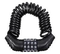 SHINEOFI Câble Antivol Numérique Réglage Rapide du Code Antivol à Code Câble en Acier Abs Noir, Anti-vol, Verrouillage et Déverrouillage Faciles pour Casque de Vélo pour Bagages