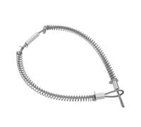 SHINEOFI Câble de Sécurité en Acier Inoxydable 3 Mm X 500 Mm pour Tuyaux Hydrauliques, Laisse Anti-détachement et Protection Anti, Contrôle Conduite de Compresseur, Usage Industriel