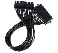 SHINEOFI Câble Extension Alimentation ATX Broches avec Verrouillage Robuste pour Carte Mère Rallonge Connecteur Mâle vers Femelle Cuivre Pur Connexion Sûre pour Pc - 30cm