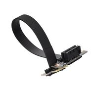 SHINEOFI Câble Extension Pci-e pour Carte Graphique Et Réseau Adaptateur De Port Extension avec Ruban Pci-e