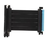 SHINEOFI Câble Extension Pcie Flexible avec Blindage Emi Riser Vertical pour Carte Graphique Adaptateur Angle Droit pour Boîtier ATX Montages GPU