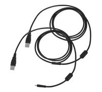 SHINEOFI Câble Mini USB 8p 1,5 M pour Appareil Photo Numérique, Lot de 2, Noir, Câble de Charge et Transfert de Données, Compatible Appareils Photo Numériques, Usage Informatique et Électronique