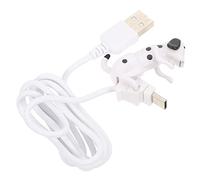 SHINEOFI Câble USB Type-c Créatif de Chien Blanc, Solide et Pratique, Câble de Charge Rapide pour Téléphone, pour Bureau et Siège Arrière de Voiture