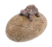 SHINEOFI Cache Clé Jardin Décoratif Forme de Tortue Boîte de Rangement Extérieure pour Cachées Accessoire de Jardin Unique