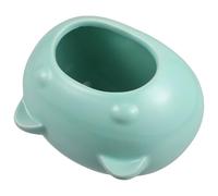 SHINEOFI Cachette en Céramique pour Hamster Petite Taille Maison Confortable Bleu Clair Abri Frais pour Petits Animaux comme Hérissons Cochons D’Inde et Rats Accessoire Cage Hamster