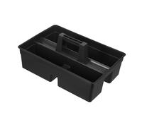 SHINEOFI Caddy de Nettoyage Organiseur de Fournitures de Nettoyage avec Panier de Rangement pour Outils Évier pour Travaux Ménagers