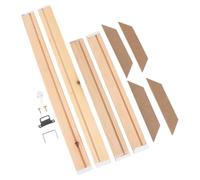SHINEOFI Cadre Photo en Bois Massif 25 X 35 CM Porte-Photo Multifonction DIY pour Maison et Bureau Cadre Décoratif Naturel en Bois Brut Support Photo Stable et Polyvalent