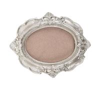 SHINEOFI Cadre Photo Mural Créatif 3D Argenté Fixation Triangulaire Cadre Décoratif Vintage pour Plusieurs Photos Décoration Murale Maison Vintage